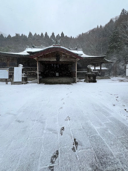 社殿正面